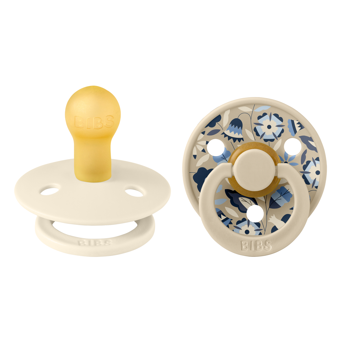 BIBS x Liberty Bobo/Ivory mix Colour Rund latex Str. 2