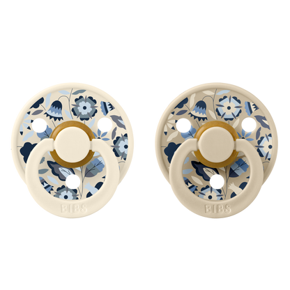 BIBS x Liberty Bobo/Ivory mix Colour Rund latex Str. 2