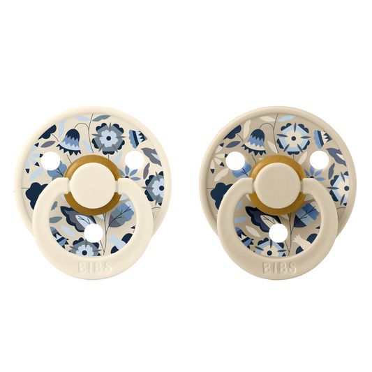 BIBS x Liberty Bobo/Ivory mix Colour Rund latex Str. 2