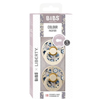 BIBS x Liberty Bobo/Ivory mix Colour Rund latex Str. 2